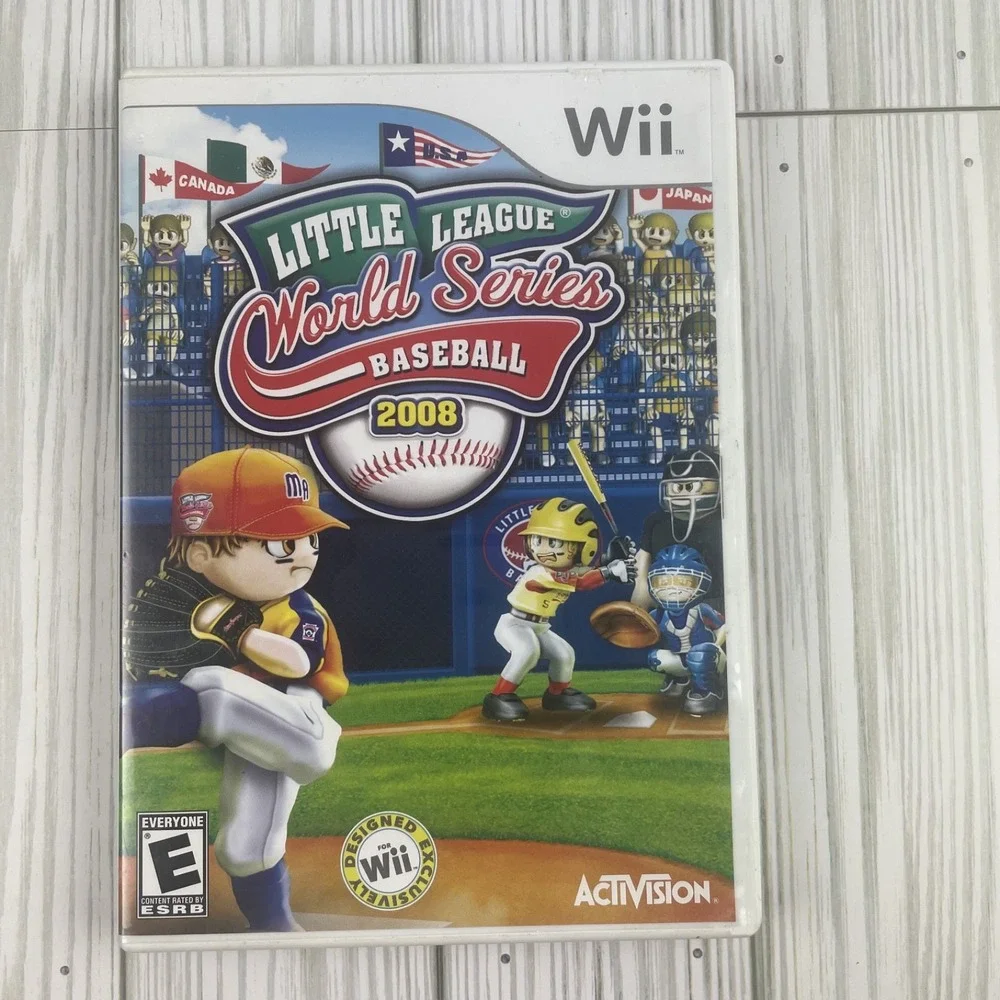 Little League World Series - Nintendo Wii Pristine Authentic‎ 180 Day Guarantee